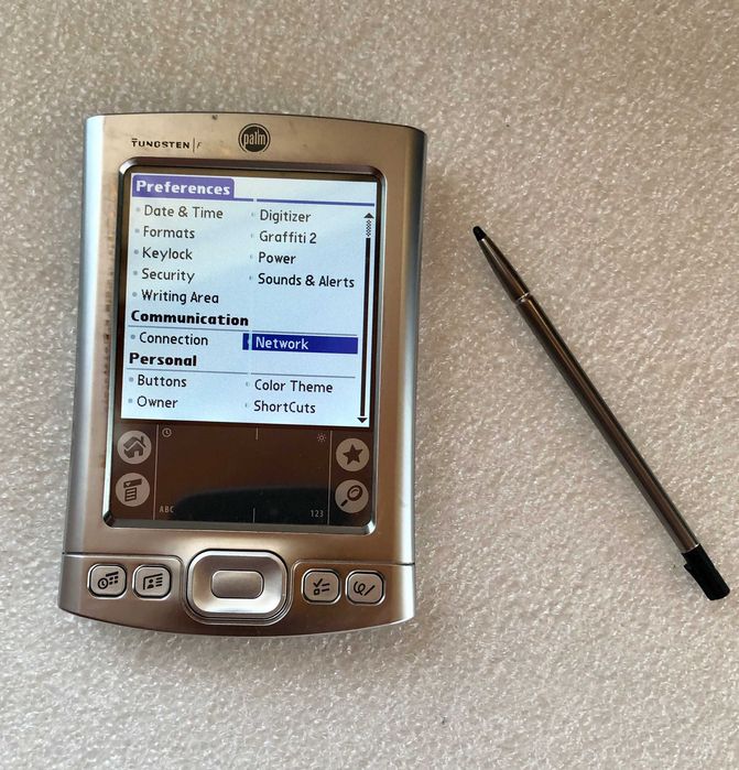 КПК Palm Tungsteen E, новый, полный комплект, полоса на экране