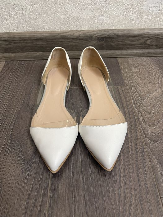 Весільні туфлі балетки