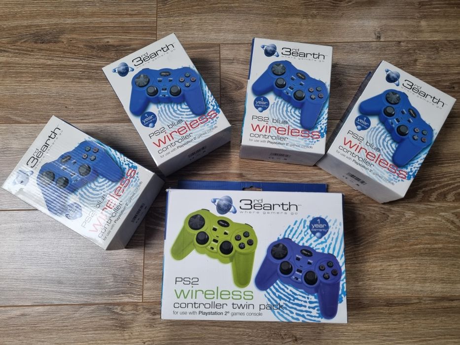 Pad PlayStation 2 Bezprzewodowy Niebieski