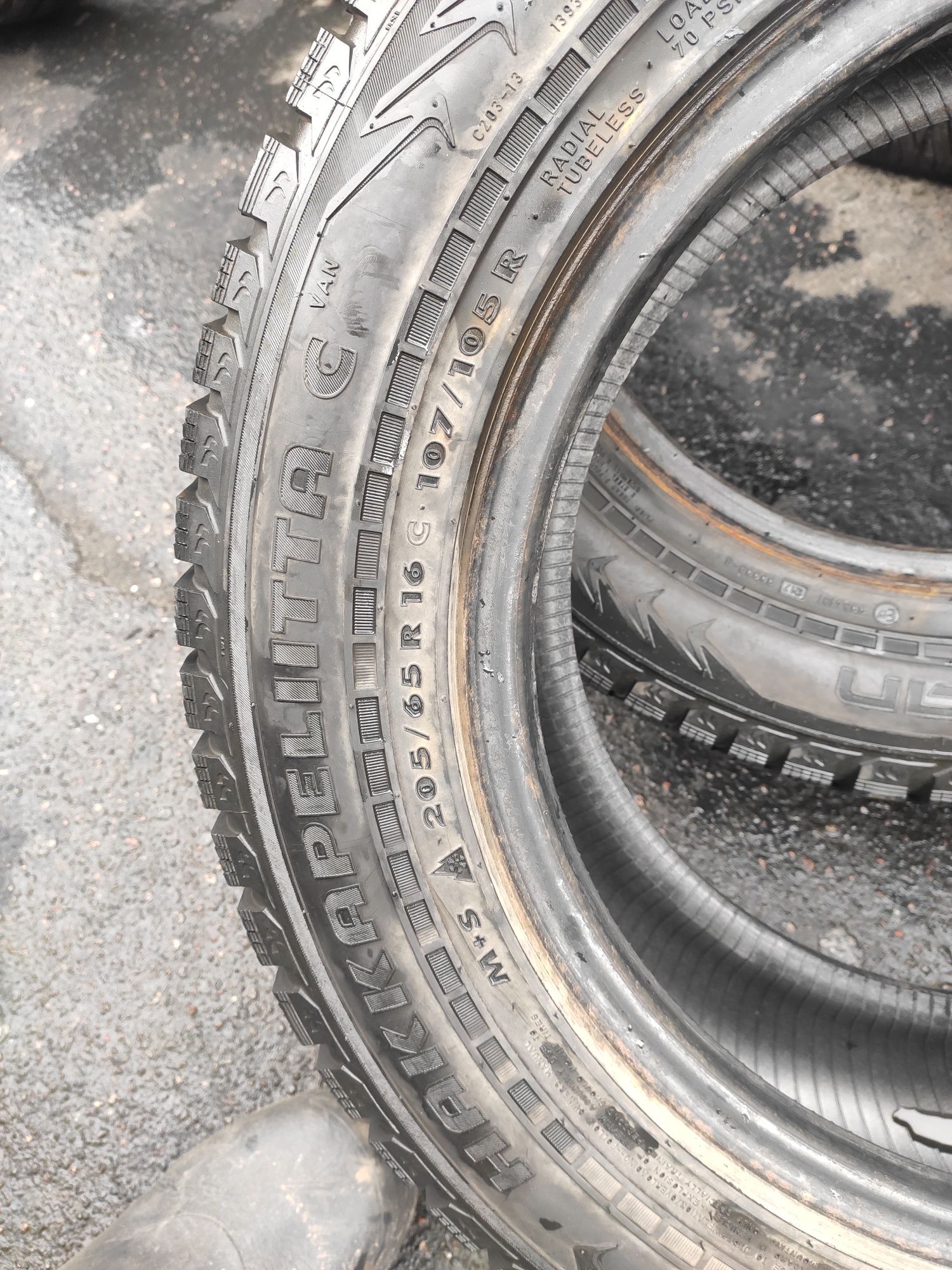 Зимняя резина 205.65.16С Nokian Hakkapellita C.21г.8.5мм.7мм.Финка.: 1 ...
