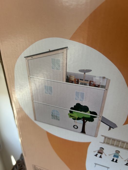 Casa bonecas madeira XXL