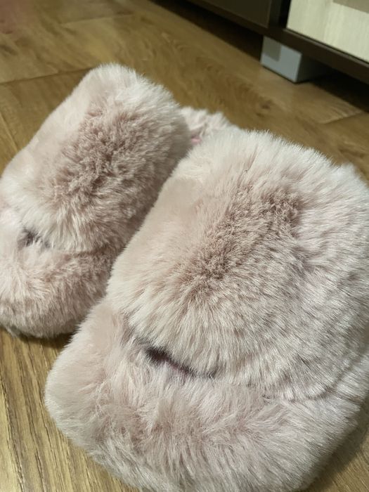 капці домашні пухові