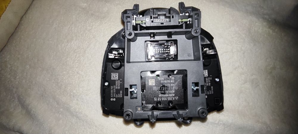 Capas pinças, joystick central e Display Écran Mercedes w205