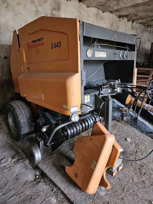 Prasa zwijająca Warfama Z-543  pierwszy właściciel