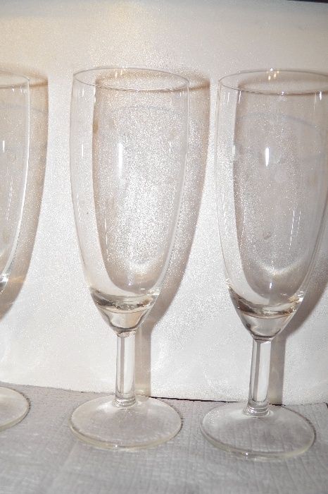 Бокали для шампанського ! нові 6 шт!
