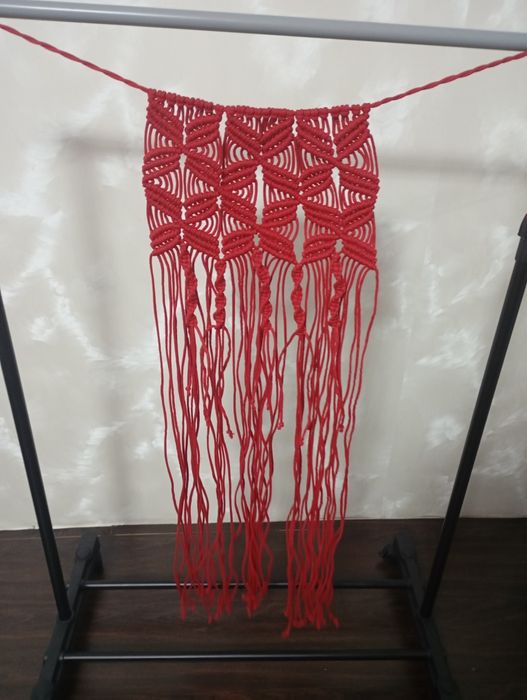 Пояс макраме припинда