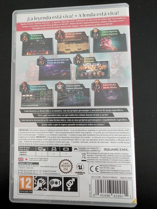 Live a Live Nintendo Switch