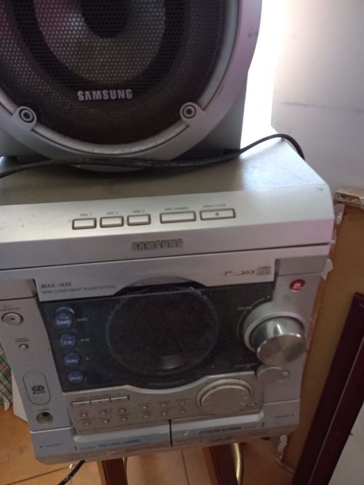 Aparelhagem a funcionar