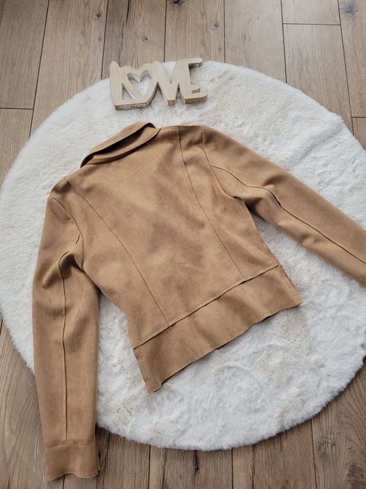 Kurtka narzutka żakiet Camel