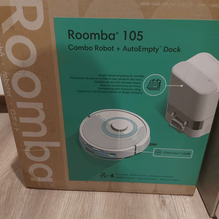 Robot Roomba + box