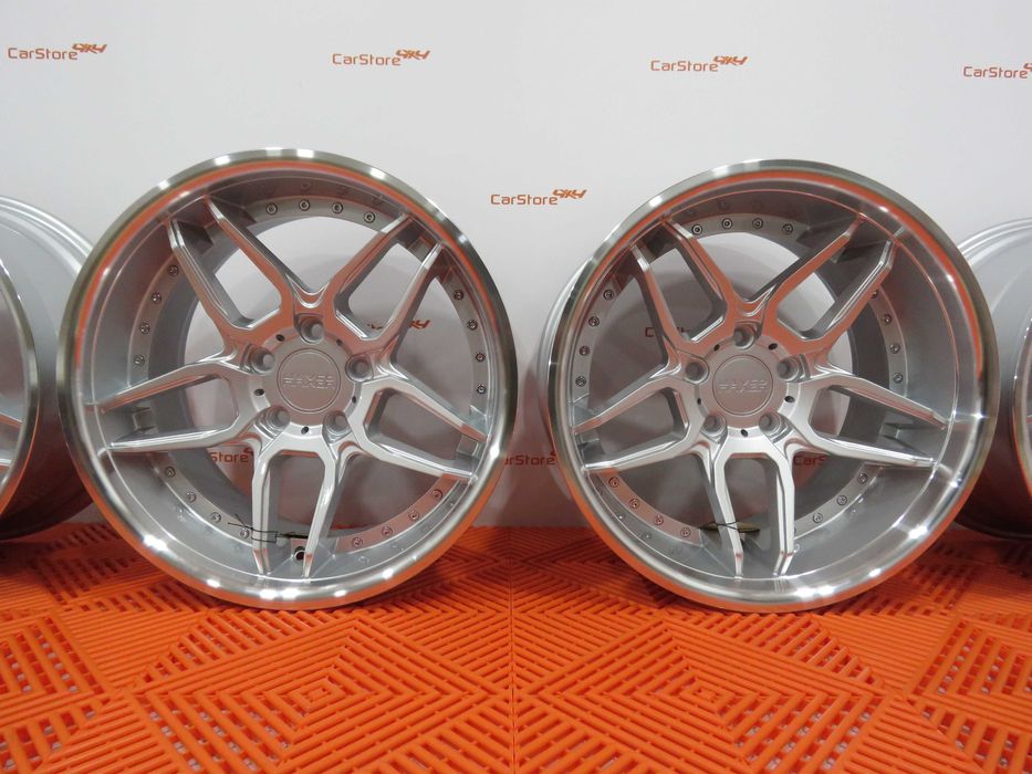 Jantes Haxer HX030 18 8.5 et 20 + 10 et15 5x120 Cinza + Polido