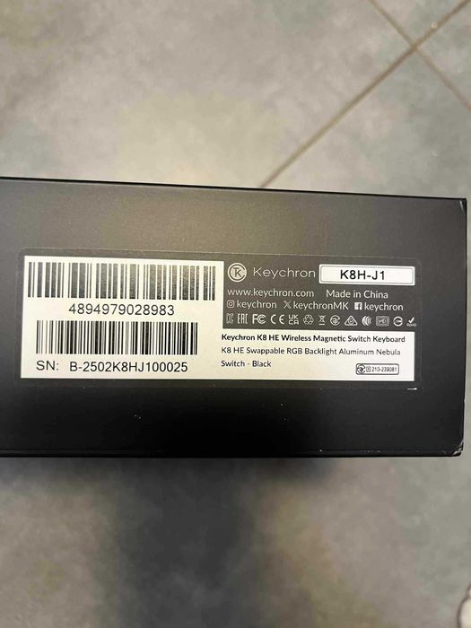 klawiatura Keychron K8 HE Wireless Magnetic Switch Custom Keyboard