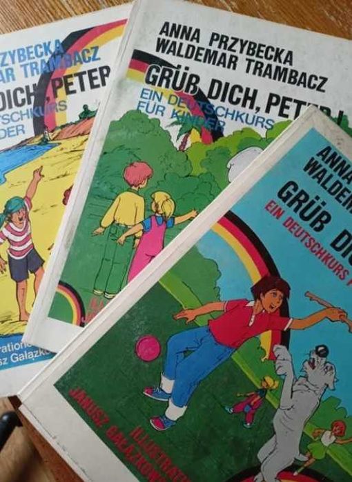GruB dich, Peter - podręczniki i kasety do nauki niemieckiego