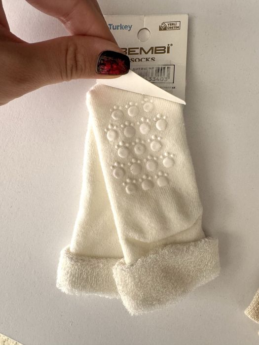 Шкарпетки зимові для немовлят 0-4 міс