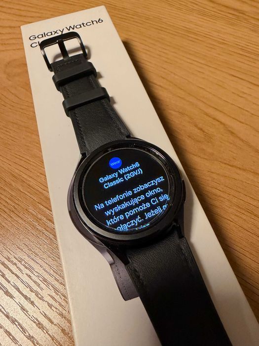Smartwatch SAMSUNG Galaxy Watch6 Classic 43mm eSIM