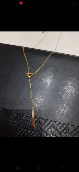 Celebryta naszyjnik złota