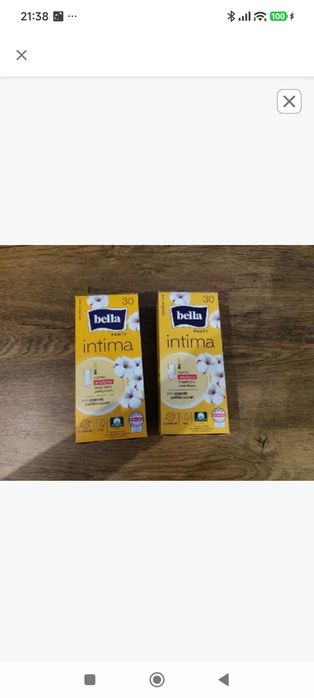 Wkładki Bella Intima,Bella New w sumie 6 paczek