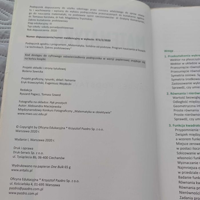 Matematyka 2 podręcznik