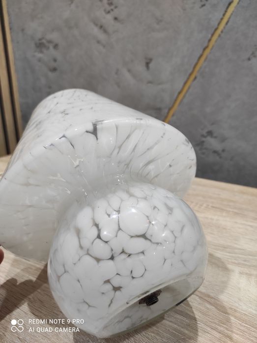 Lampka grzyb vintage prl murano