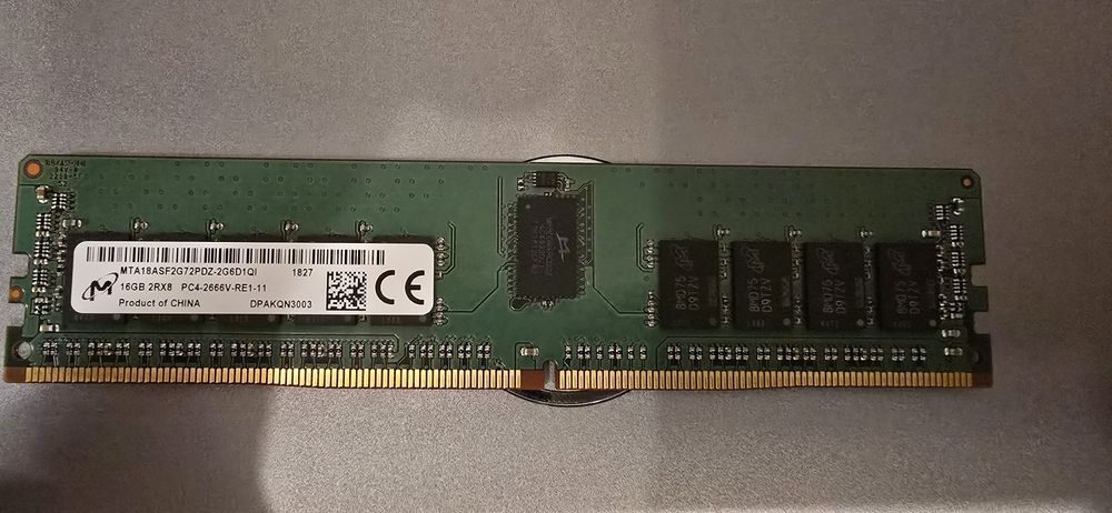 Пам'ять серверна 16GB DDR4 3200 2666 REG ECC HMA82GR7DJR8N