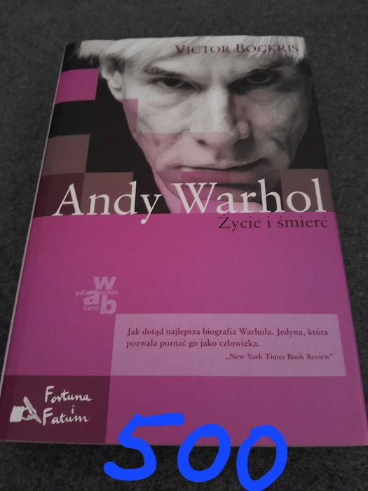 Книги польською. Енді Воргол. Життя і смерть