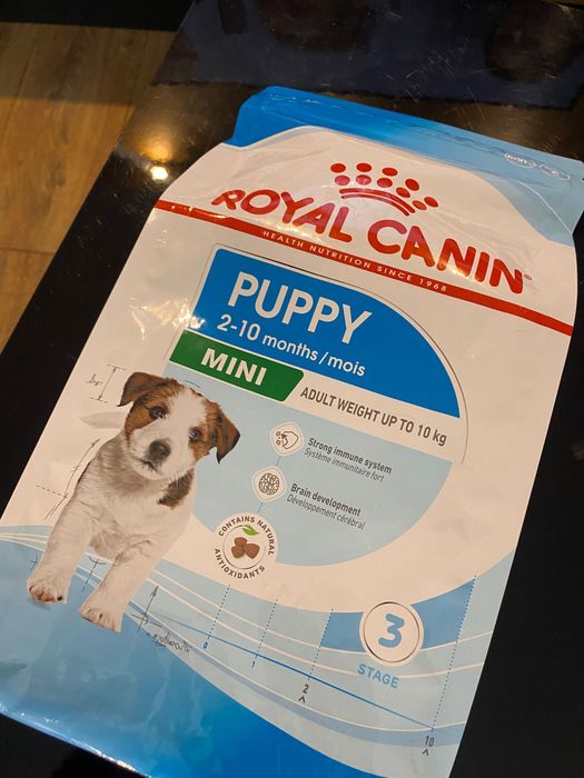 Wyprawka royal canin puppy mini 800g