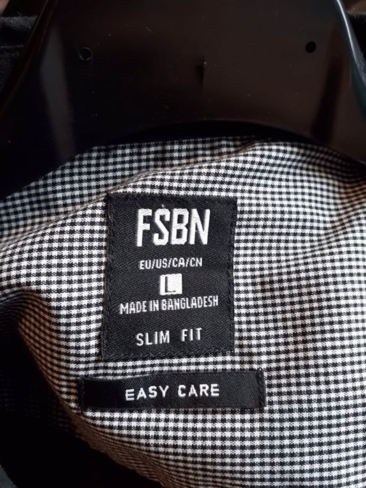 Koszula czarna Fishbone