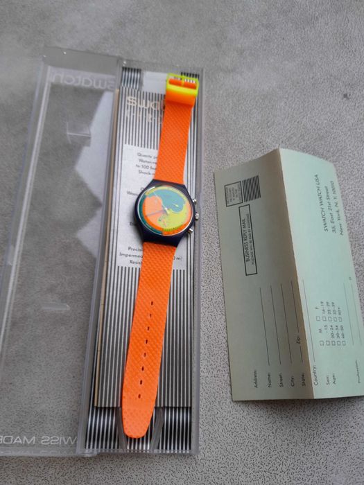 Swatch Chrono SIGNAL FLAG SCN101