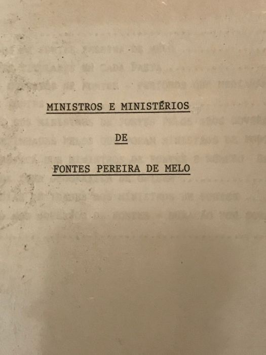 Fontes Pereira de Melo (diversos)