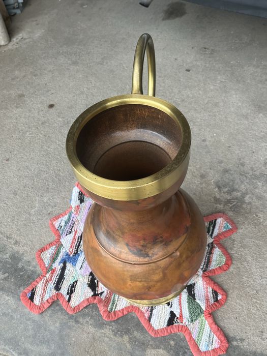 Jarrões em cobre antigos