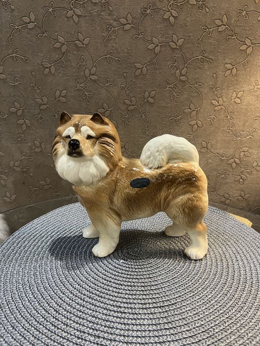 Фарфоровая статуэтка Собака Чау Чау Coopercraft
