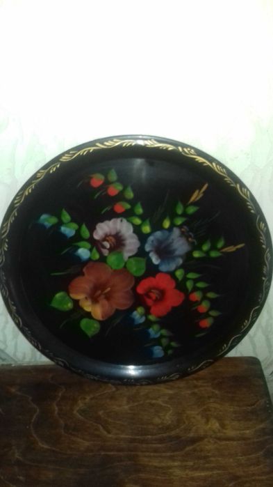 Поднос металлический  времен СССР