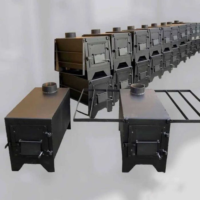 Буржуйка піч з варильною поверхнею, буржуйка в дім, гараж, квартиру