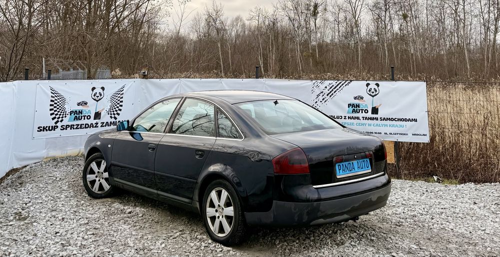 Audi A6 C5  1.9 TDI ~ Klima ~ Skóry ~ Bose ~ Hak ~ Alufelgi ~ Zadbana
