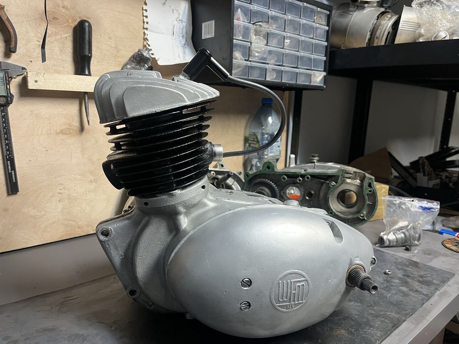 Silnik Wsk 125 SHL 175 Wfm Po Remoncie Renowacja Silników