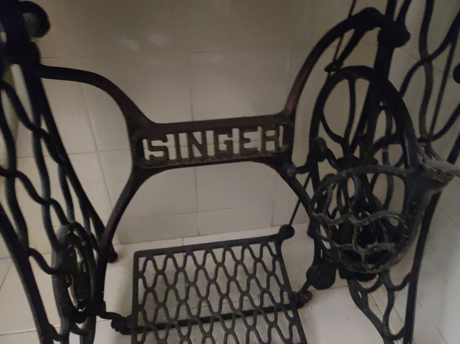 Máquina Costura Singer de 1926
Até deixar de ser utiliz