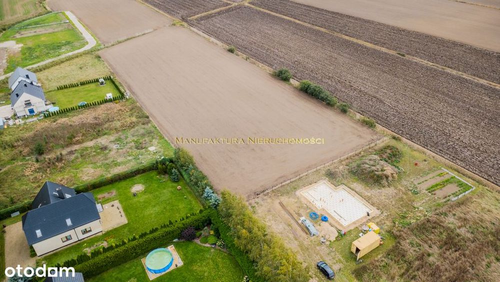 Działki budowlane w Suchym Dębie | Prąd i woda w drodze