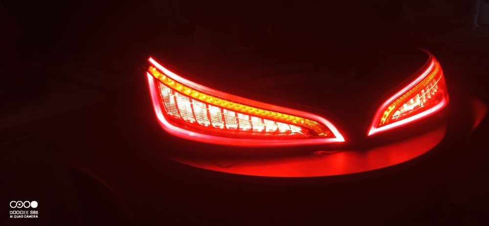Переробка задніх ліхтарів (жовті повороти) audi q5
