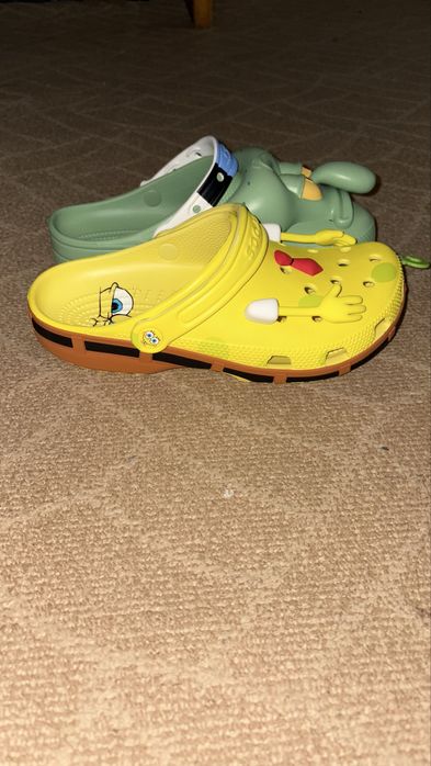 Crocs Сквідвард і Спанч Боб розмір 39-40 (25см)