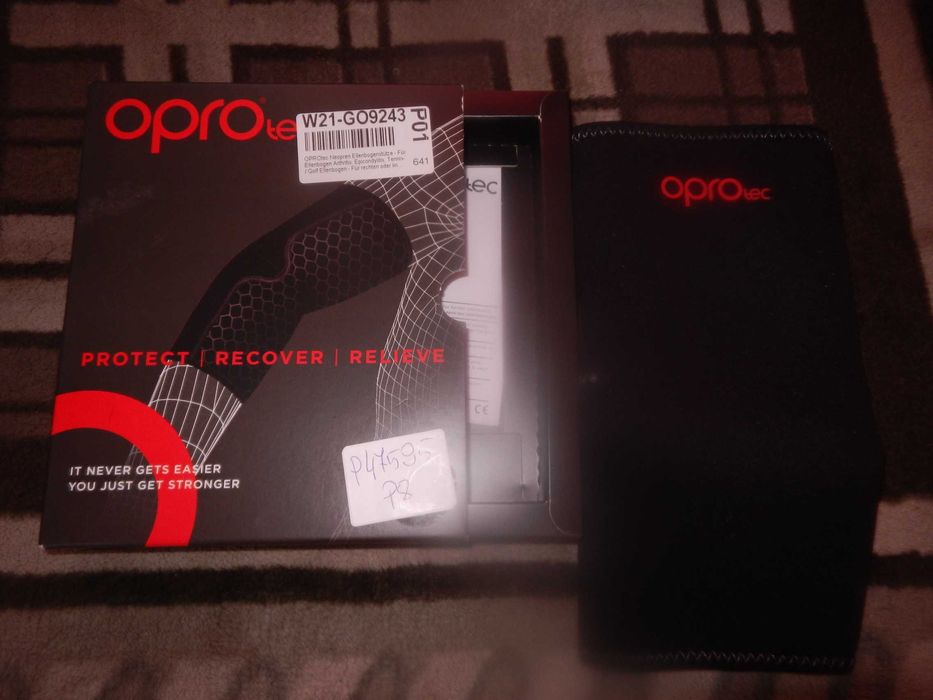 Wyprzedaż->Orteza stabilizator stawu łokciowego Rozm M opaska neopren