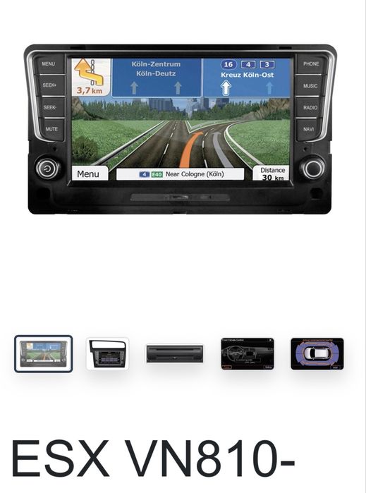 Radio golf 7 ESX VN810-vw-g7 orginalne bluetooth navi