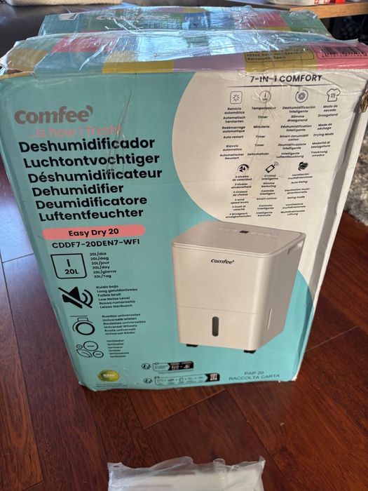 Comfee easy dry 20 L osuszacz powietrza pomieszczeń z wilgoci