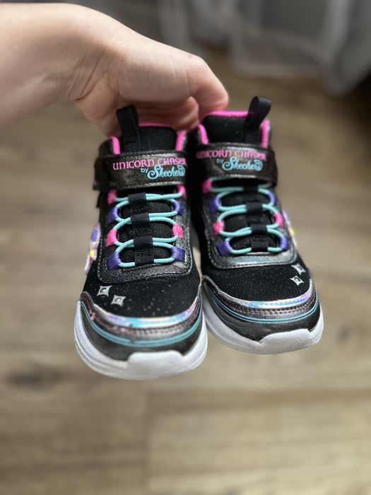 Дитячі демисезонні кросівки черевики  для дівчинки Skechers
