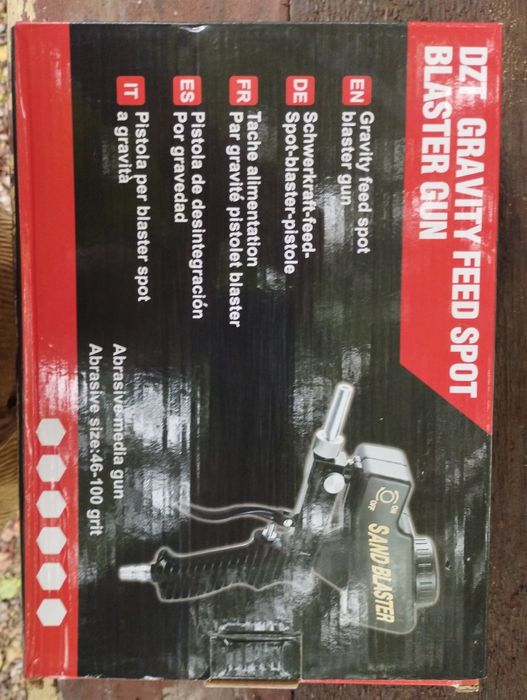 Пескоструйной пневмотичний пістолет