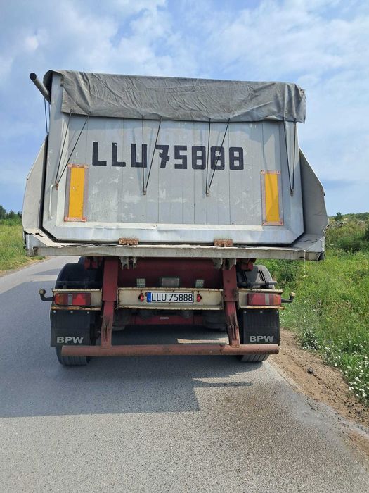 Wywrotka Naczepa