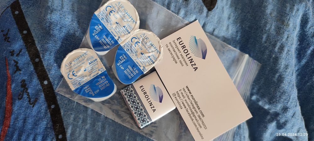 Три Лінзи +3,5 AirOptix