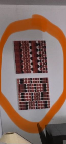 Vendo quadros, abajur, 2 mesas bambu