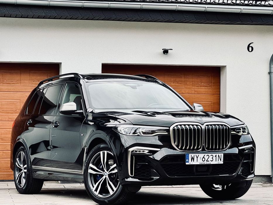 BMW X7 M50i, 530km, Head-Up, Dach, Masaże, Merino, Kamery, SalonPL