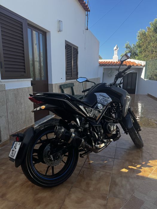Sym n hx 125cc preta