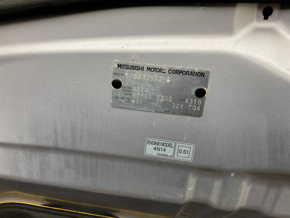 Капот Mitsubishi Outlander 3  III, Мітсубісі Аутлендер GF,GG (9S)
